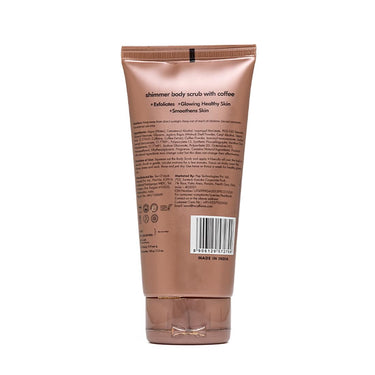 mCaffeine Shimmer Body Polishing Kit for women and men| Shimmer Body Scrub with Coffee & Shimmer Body Butter with Cocoa Butter | For Illuminizing Soft Shimmer & Glowing Skin for men and women
